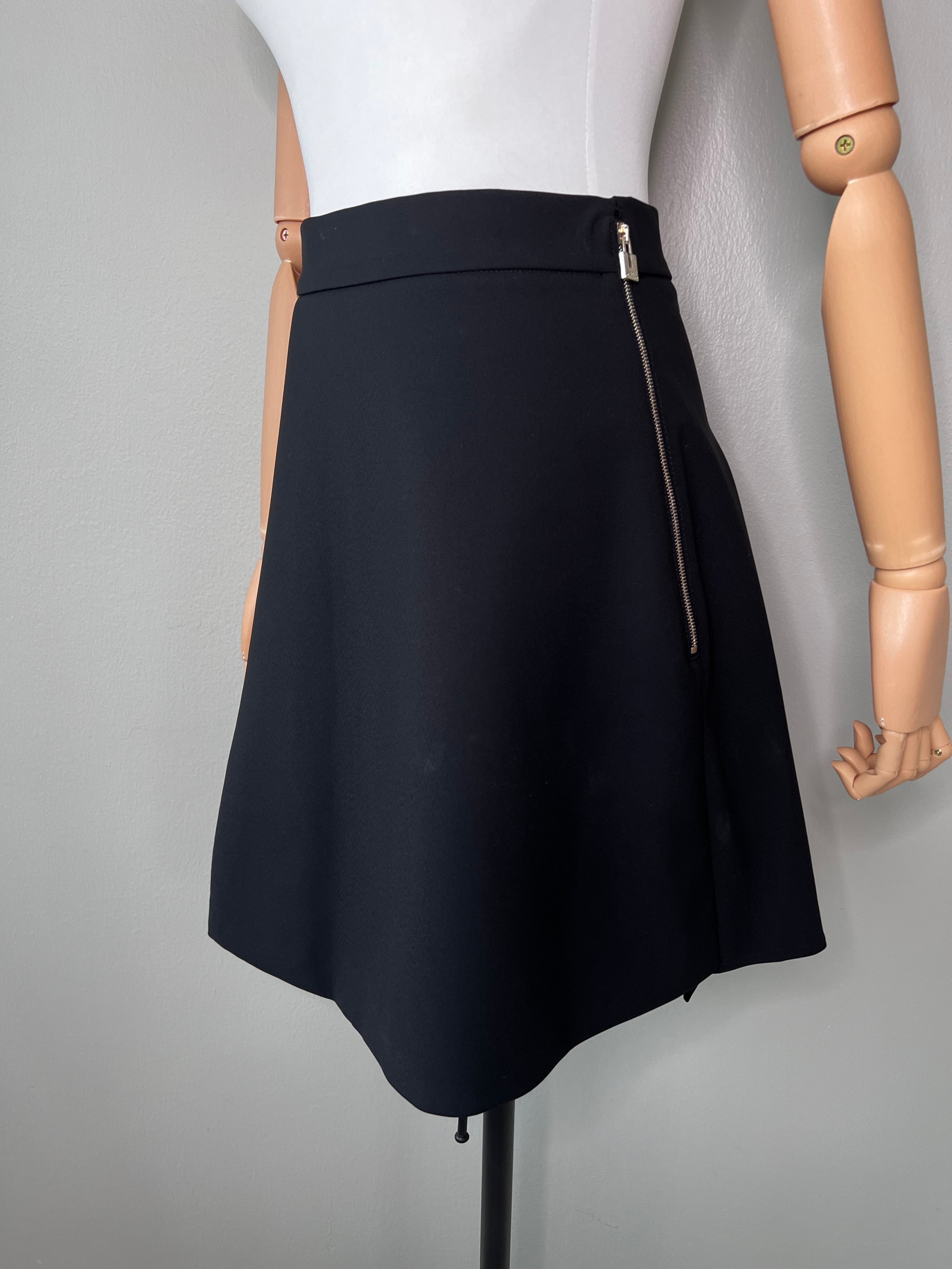 Black Unsimmetric Style skirt - Elisabetta Franchi