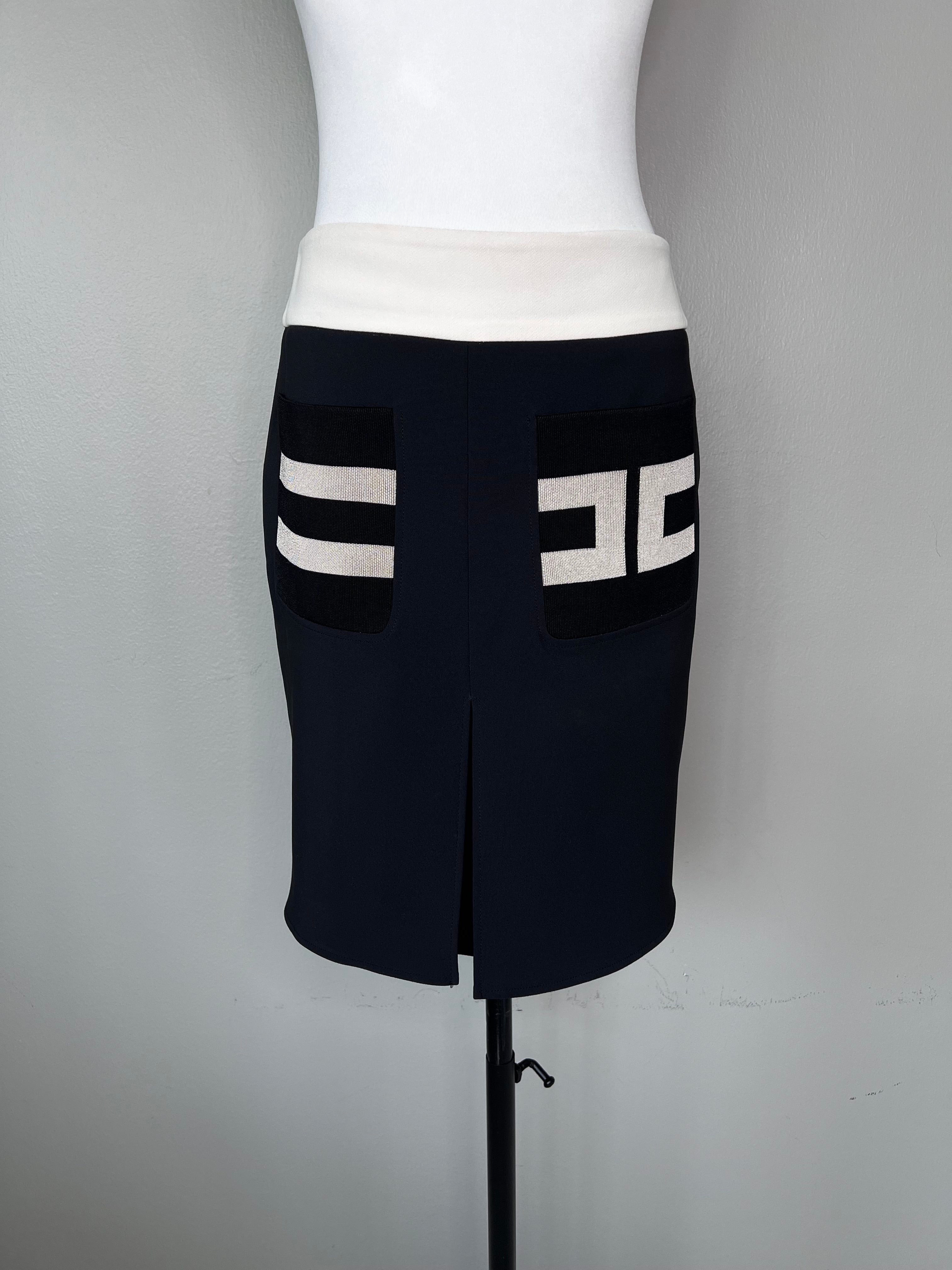 A-line skirt with front pockets - ELISABETTA FRANCHI