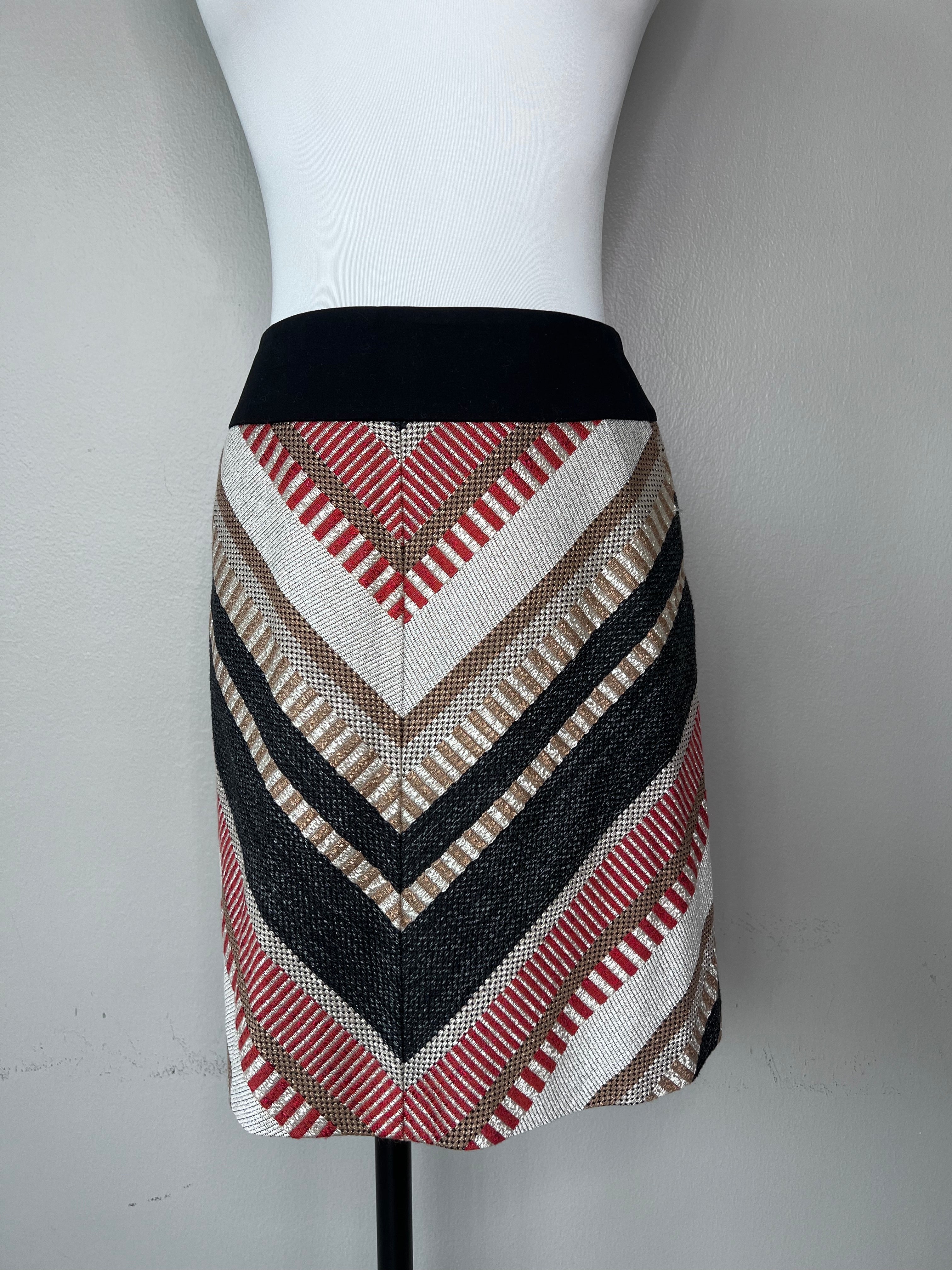 Cheviot cowl skirt with pockets - KAREN MILLEN