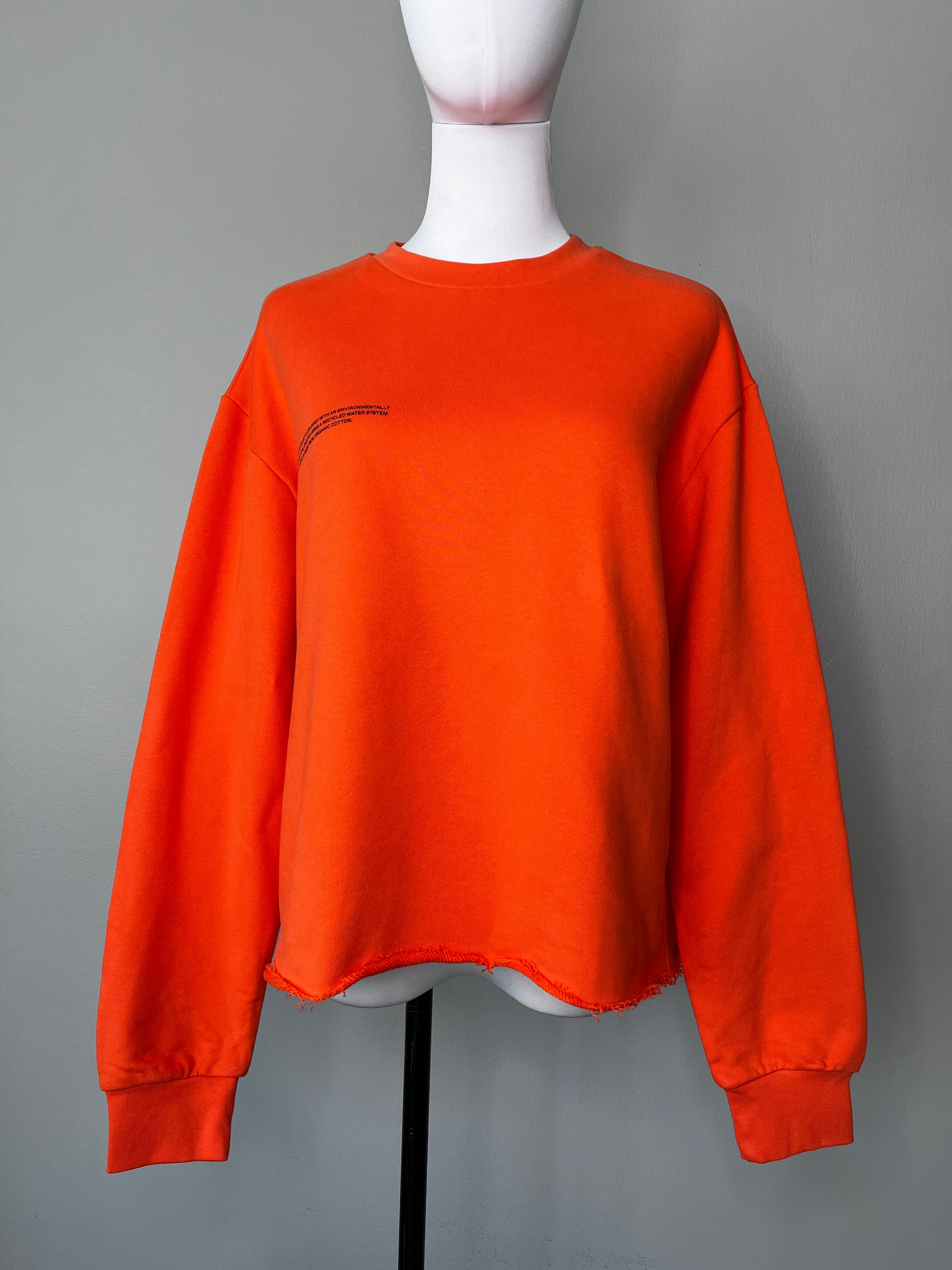 Orange plain comfy sweater - PANGAIA