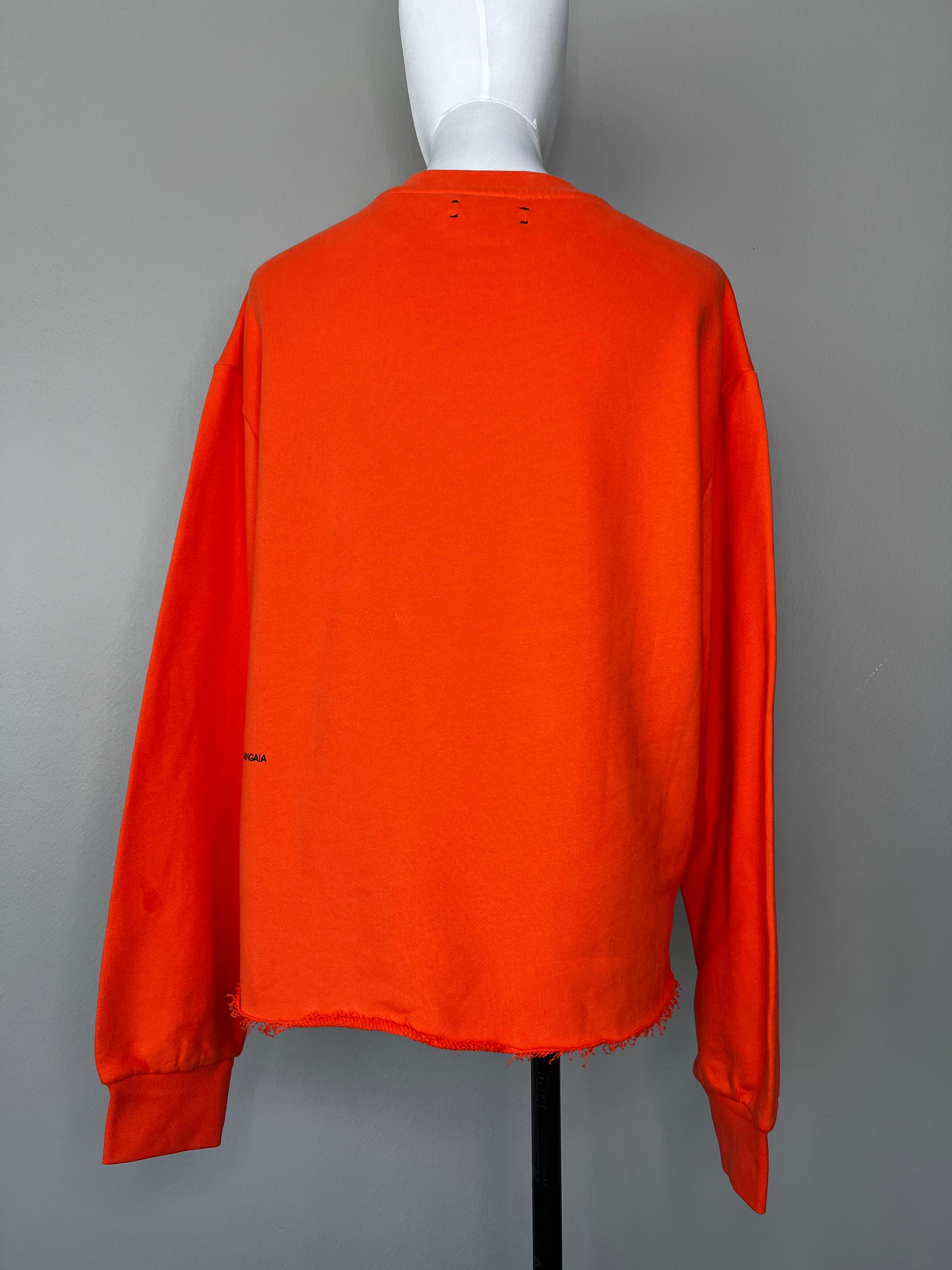 Orange plain comfy sweater - PANGAIA