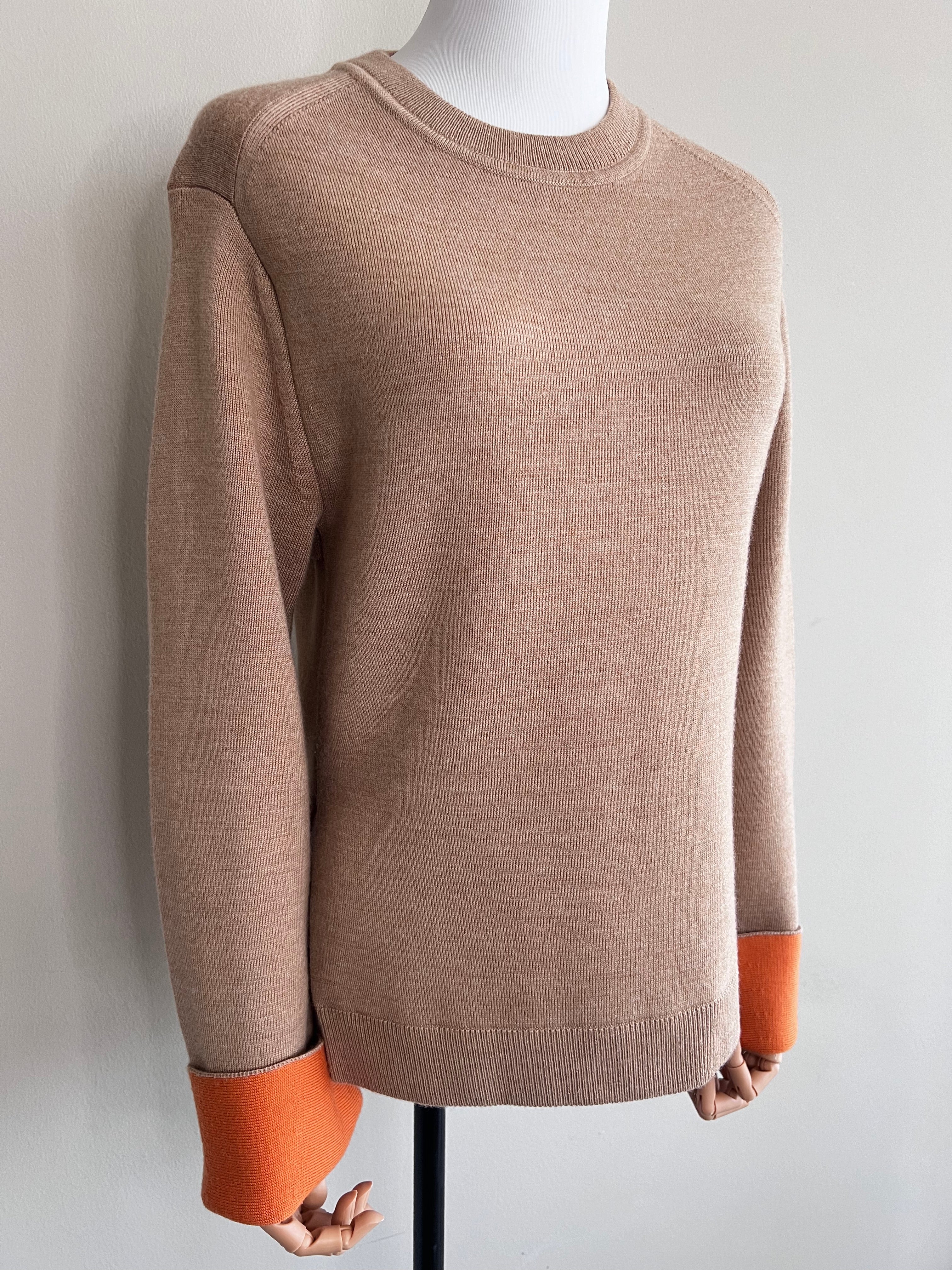 Brown Cashmere Contract Crew longsleeve - PHILLIP LIM