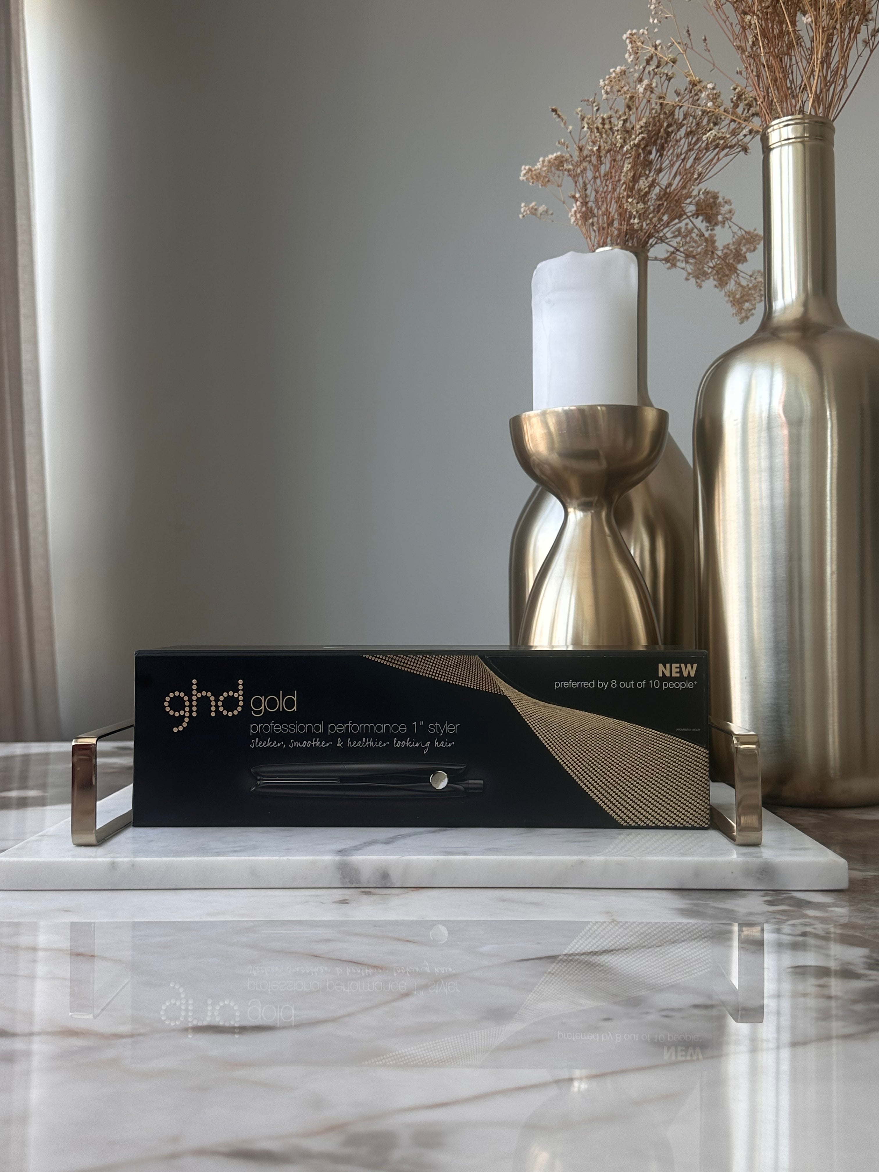 Brand New! ghd gold professional hair styler - sleeker,smoother & healthier looking hair