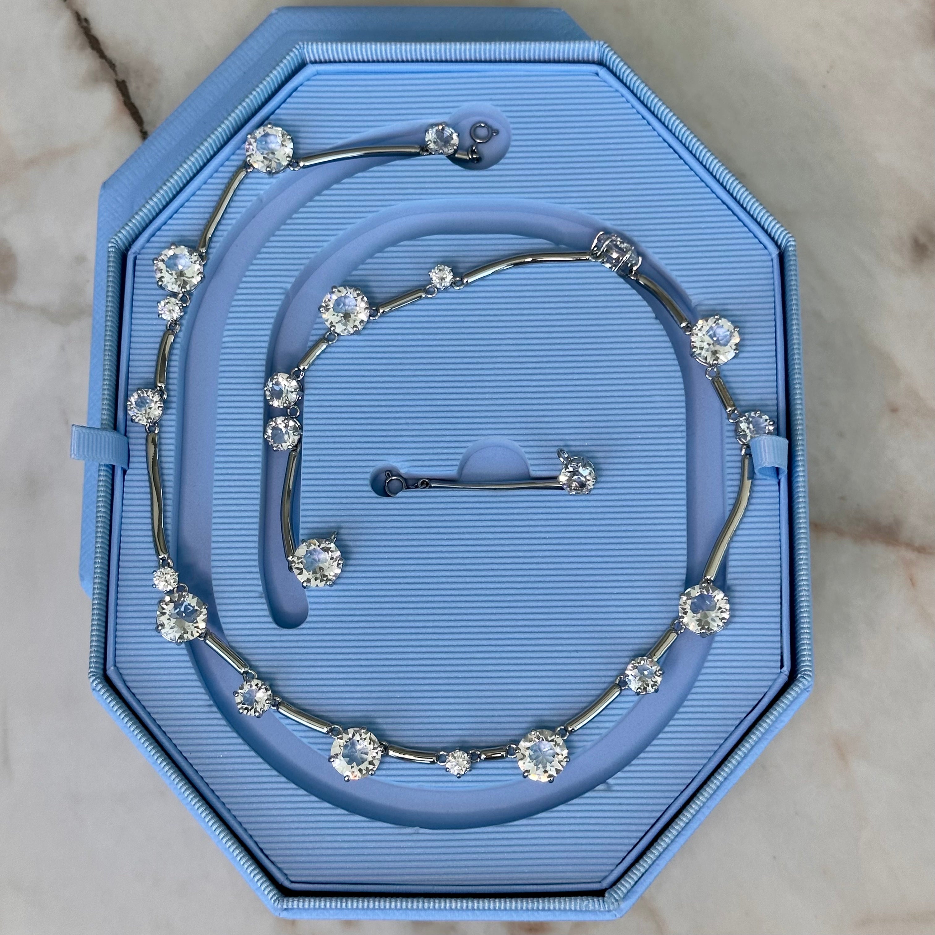 Swarovski Constella round cut crystal necklace - Swarovski