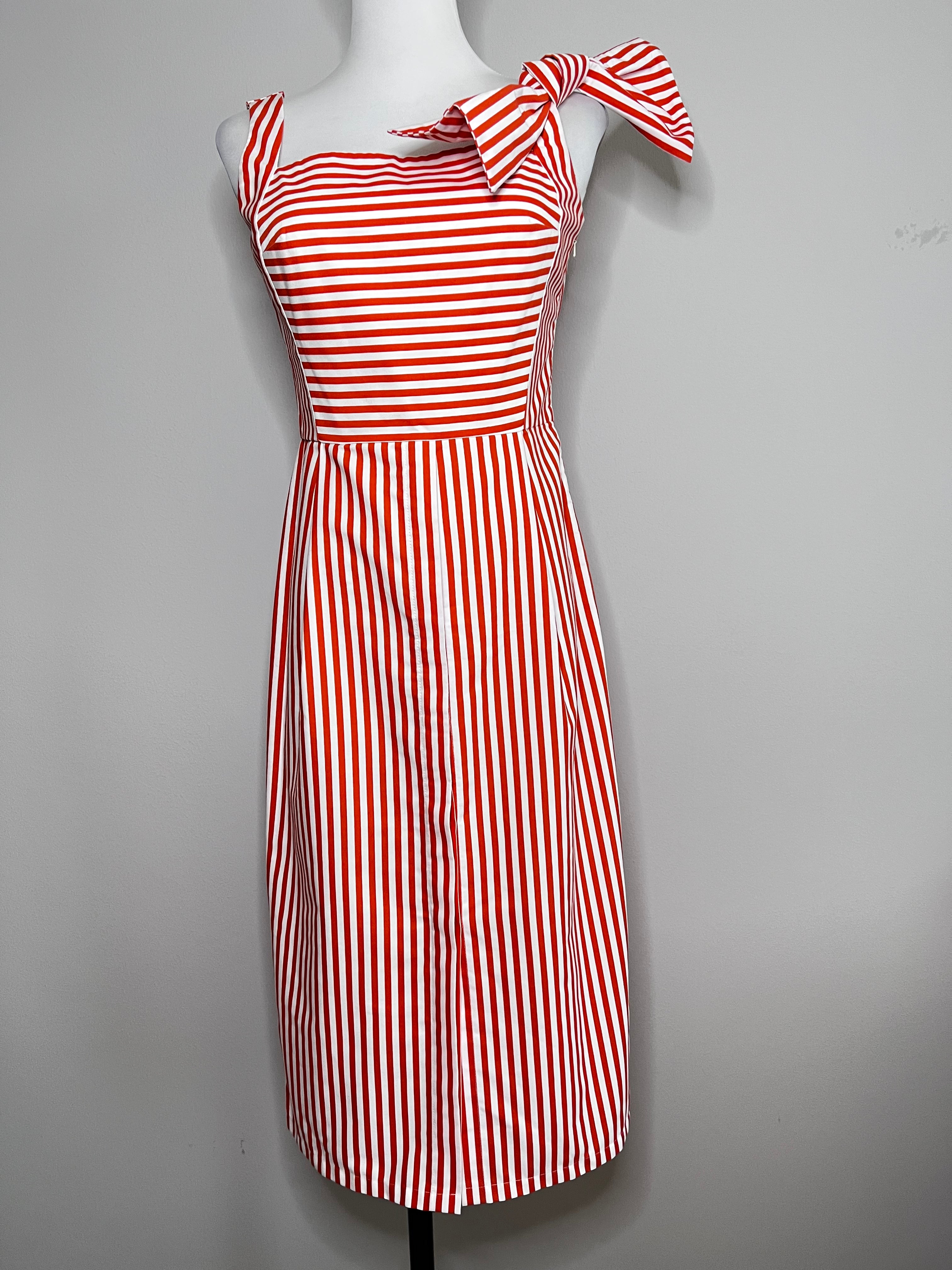 all times summer midi striped dress - VAFA ADAMS