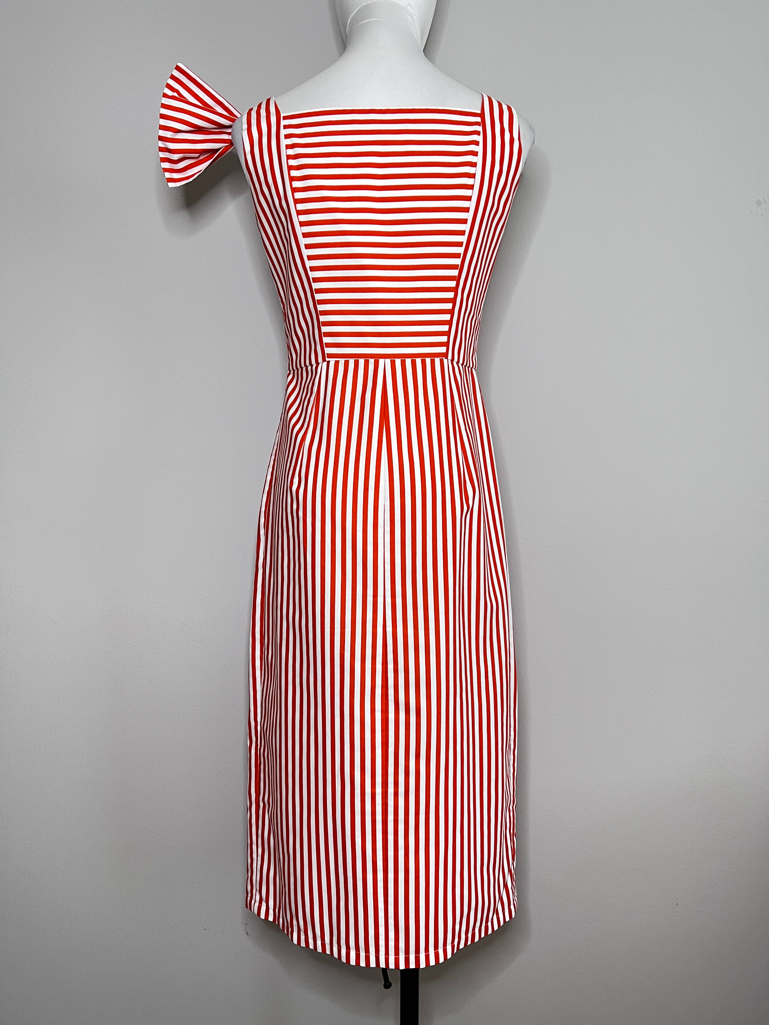 all times summer midi striped dress - VAFA ADAMS