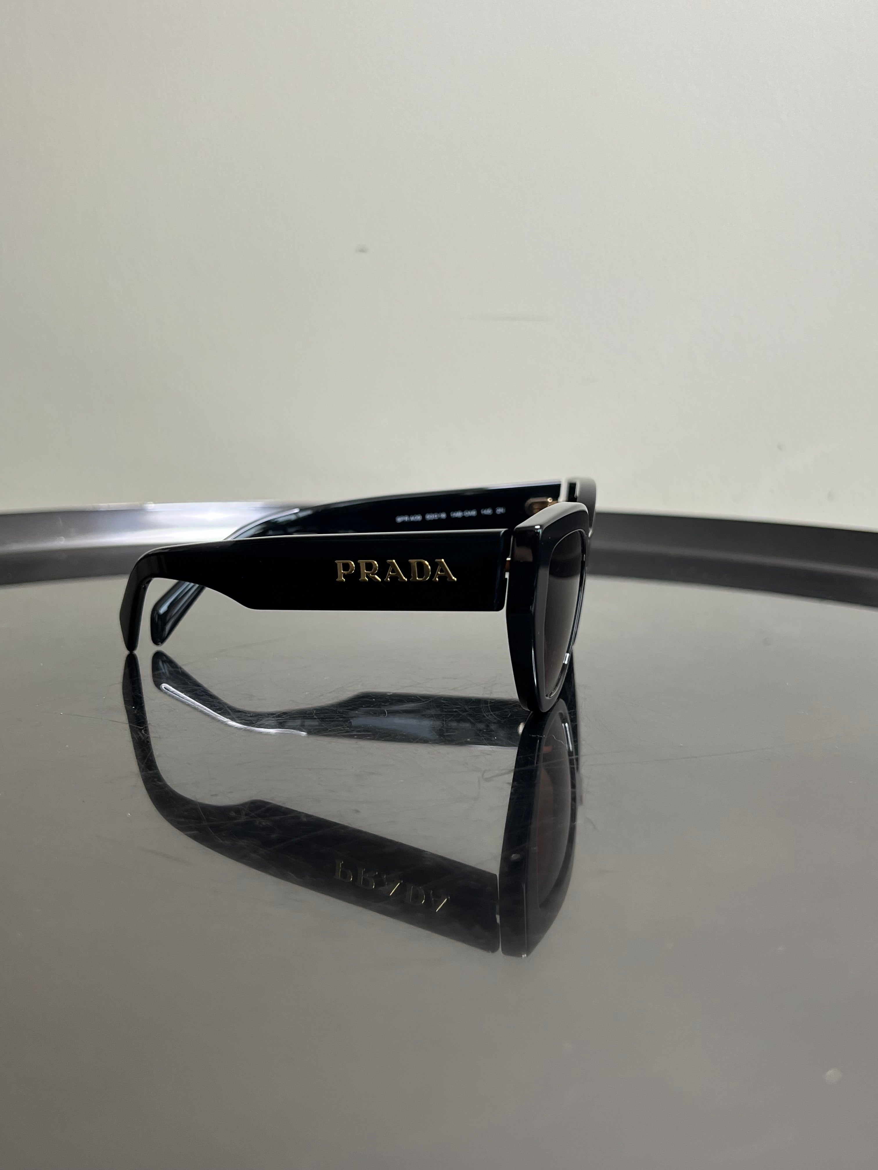 PR A09S Cat eye rectangular-frame sunglasses - PRADA