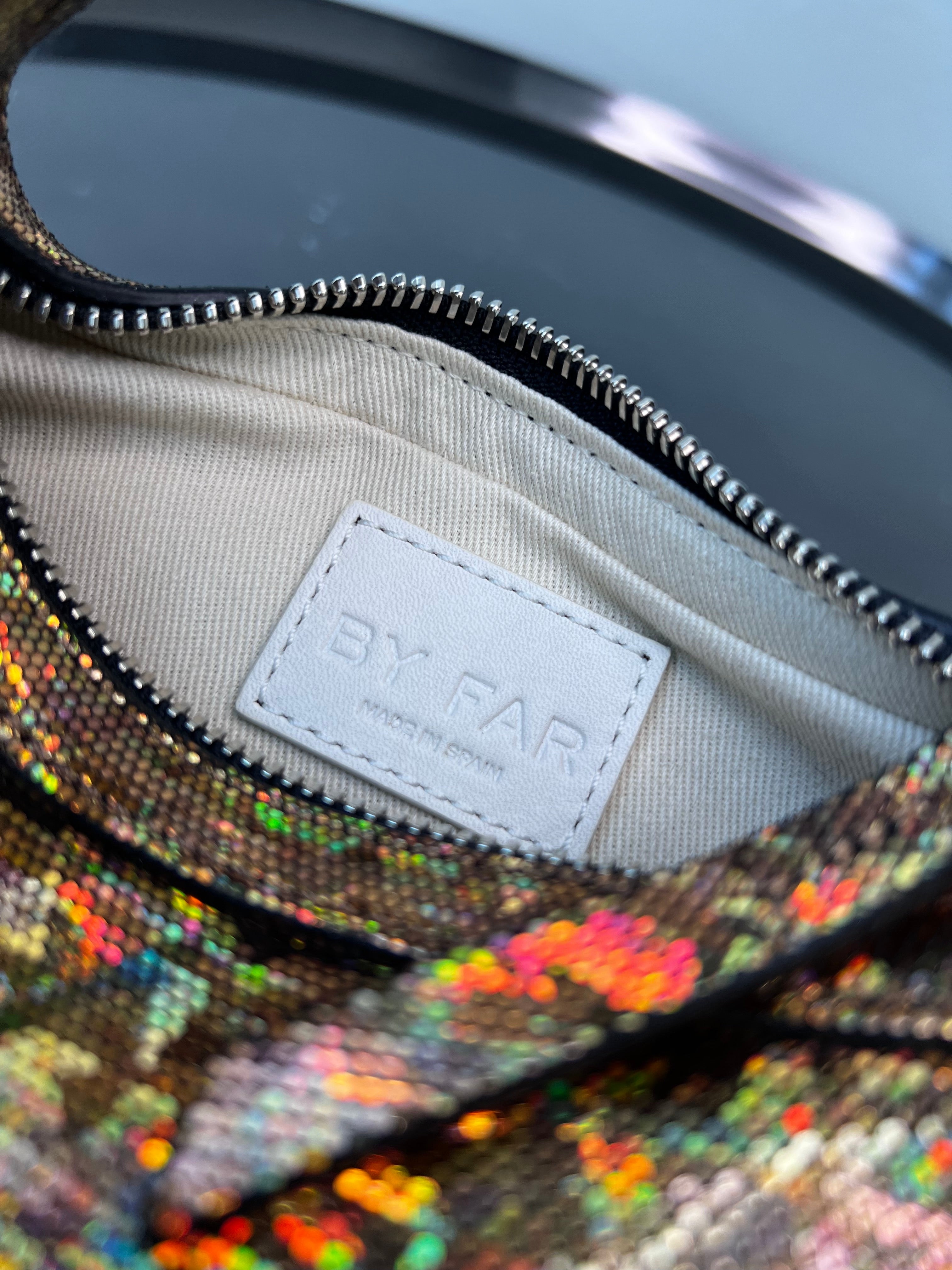 Soho disco mini holographic dulce shoulder bag - BY FAR