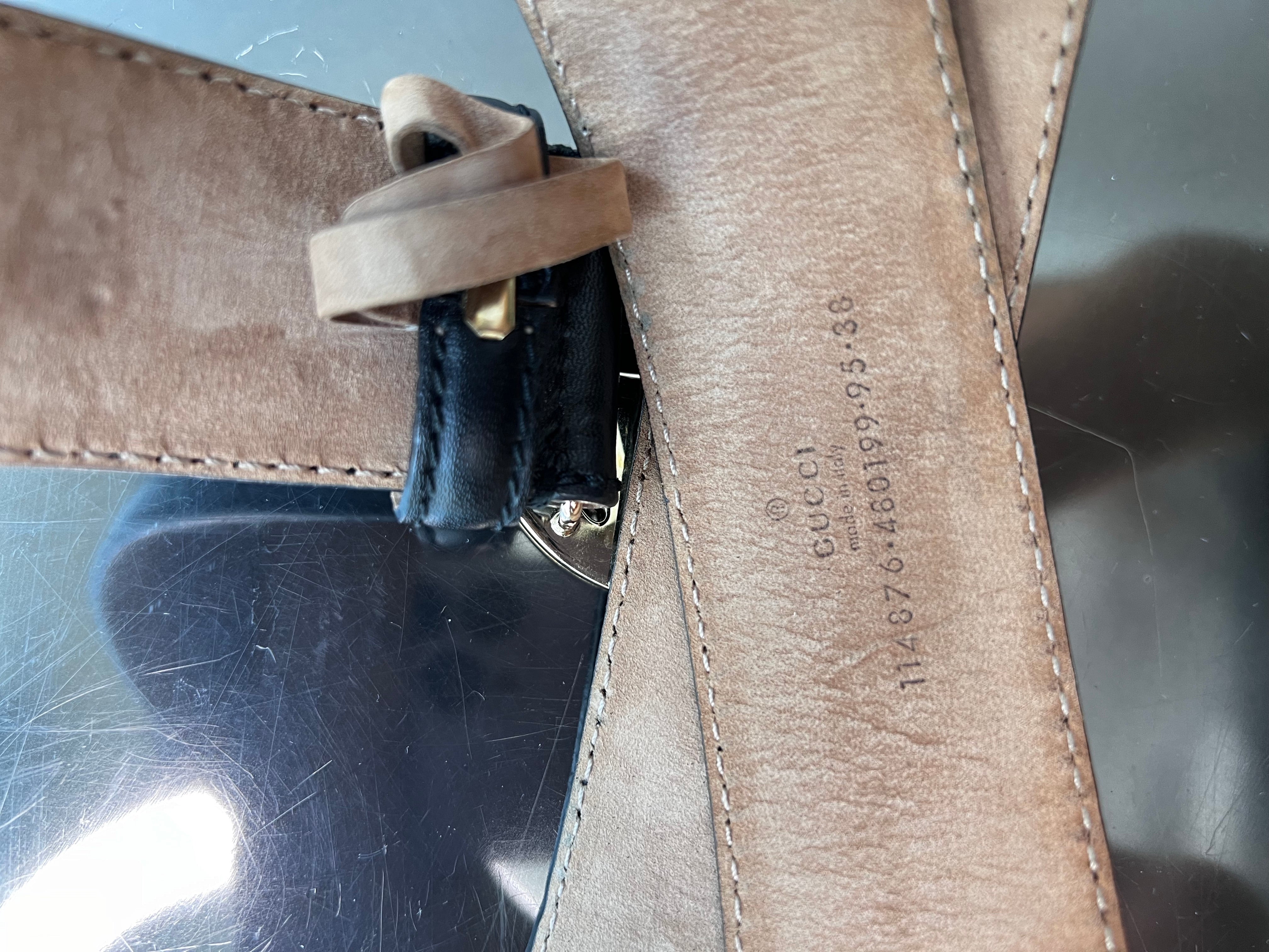 Black monogram GG buckle leather belts - GUCCI
